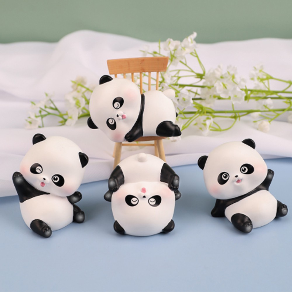 04 Tượng Gấu Trúc cực cute 5-6cm